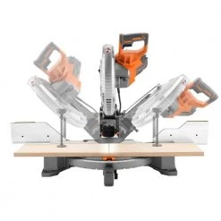 RIDGID 15 Amp Corded 12 in. Dual Bevel Miter Saw with LED Cutline Indicator -Power Tools Sales Store ridgid miter saws r4123 4f 1000