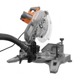 RIDGID 15 Amp Corded 12 in. Dual Bevel Miter Saw with LED Cutline Indicator -Power Tools Sales Store ridgid miter saws r4123 c3 1000