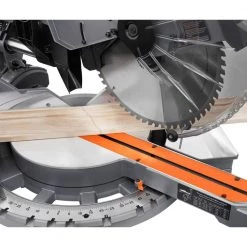 RIDGID 15 Amp 12 in. Corded Dual Bevel Sliding Miter Saw with 70 Deg. Miter Capacity with Professional Compact Miter Saw Stand -Power Tools Sales Store ridgid miter saws r4222 ac9960 1d 1000