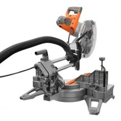 RIDGID 15 Amp 12 in. Corded Dual Bevel Sliding Miter Saw with 70 Deg. Miter Capacity with Professional Compact Miter Saw Stand -Power Tools Sales Store ridgid miter saws r4222 ac9960 c3 1000