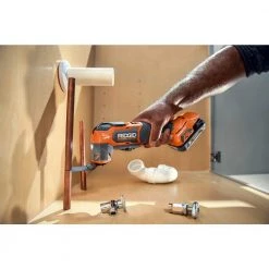 RIDGID 18V Brushless Cordless Oscillating Multi-Tool (Tool Only) 21 RIDGID 18V Brushless Cordless Oscillating Multi-Tool (Tool Only) -Power Tools Sales Store ridgid oscillating tools r86240b 66 1000