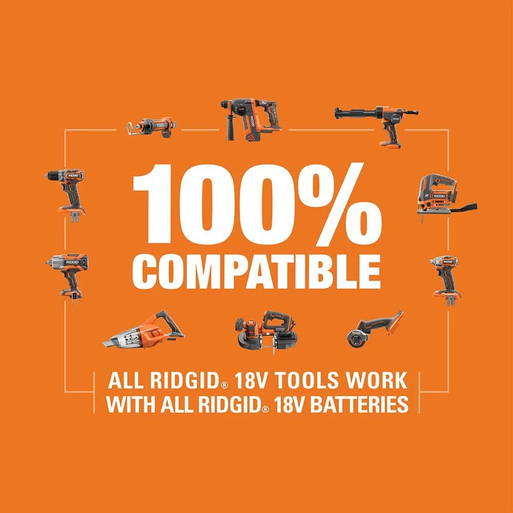 RIDGID 18V Brushless Cordless Oscillating Multi-Tool (Tool Only) 15 RIDGID 18V Brushless Cordless Oscillating Multi-Tool (Tool Only) - Image 13
