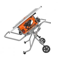 RIDGID 15 Amp 10 in. Portable Pro Jobsite Table Saw with Stand -Power Tools Sales Store ridgid portable table saws r4514 66 1000