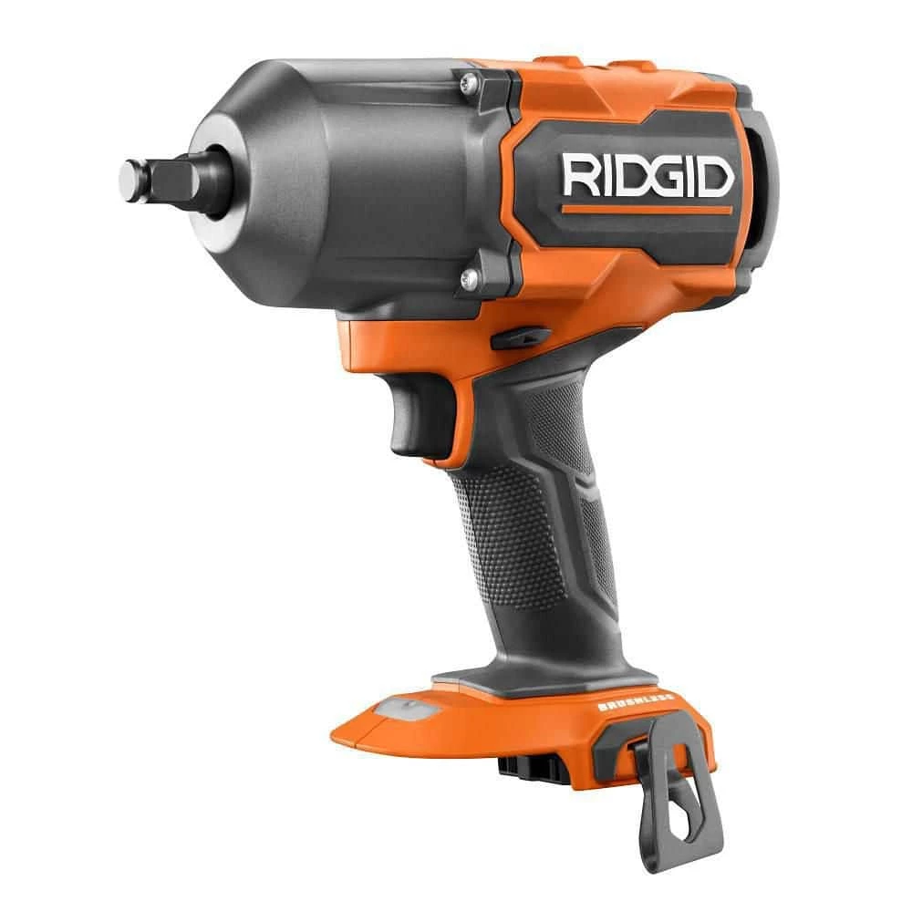 RIDGID 18V Brushless Cordless 2-Tool Combo Kit with High-Torque Impact Wrench, Jig Saw, 4.0 Ah Battery, and Charger 12 RIDGID 18V Brushless Cordless 2-Tool Combo Kit with High-Torque Impact Wrench, Jig Saw, 4.0 Ah Battery, and Charger - Image 10