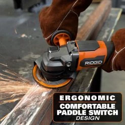 RIDGID 18V Brushless Cordless 4-Tool Combo Kit w/ 18V Brushless 4-1/2 in. Angle Grinder, 18V Brushless Jig Saw -Power Tools Sales Store ridgid power tool combo kits r9225 r86047b r8832b 1d 1000