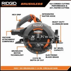 RIDGID 18V Brushless Cordless 4-Tool Combo Kit w/ 18V Brushless 7-1/4 in. Circular Saw, 18V Brushless Jig Saw 20 RIDGID 18V Brushless Cordless 4-Tool Combo Kit w/ 18V Brushless 7-1/4 in. Circular Saw, 18V Brushless Jig Saw -Power Tools Sales Store ridgid power tool combo kits r9225 r8657b r8832b 40 1000