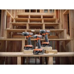 RIDGID 18V Brushless SubCompact Drill/Impact Kit with (2) 2.0 Ah Batteries, Charger, and Tool Bag -Power Tools Sales Store ridgid power tool combo kits r97801 76 1000