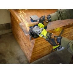 RYOBI ONE+ HP 18V Brushless Cordless 4-1/2 in. Angle Grinder (Tool Only) 25 RYOBI ONE+ HP 18V Brushless Cordless 4-1/2 in. Angle Grinder (Tool Only) -Power Tools Sales Store ryobi angle grinders pblag01b 4f 1000