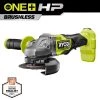 RYOBI ONE+ HP 18V Brushless Cordless 4-1/2 in. Angle Grinder (Tool Only)