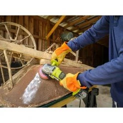 RYOBI ONE+ HP 18V Brushless Cordless 4-1/2 in. Angle Grinder (Tool Only) 23 RYOBI ONE+ HP 18V Brushless Cordless 4-1/2 in. Angle Grinder (Tool Only) -Power Tools Sales Store ryobi angle grinders pblag01b 77 1000