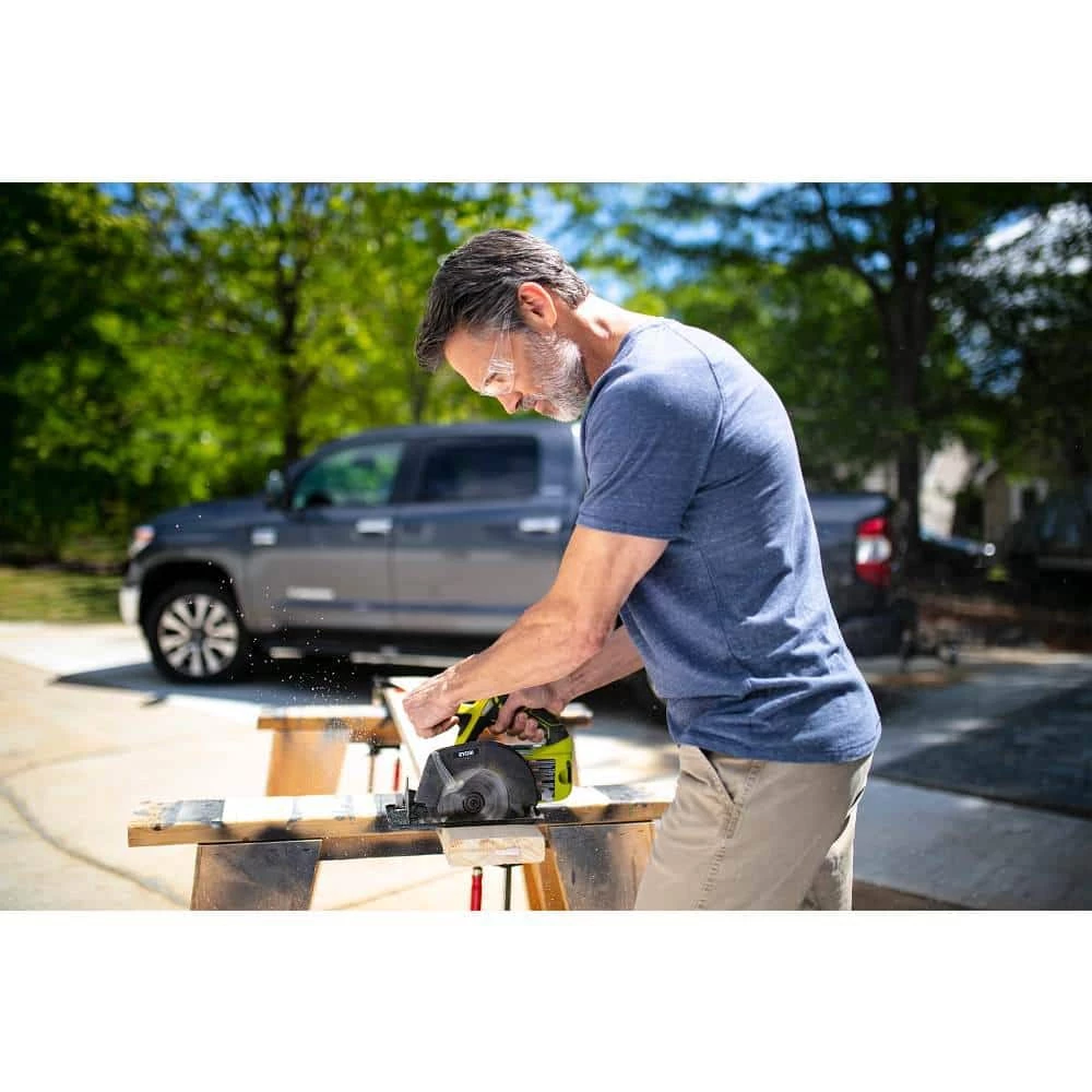 RYOBI ONE+ 18V Cordless 5.5 in. Circular Saw (Tool Only) 6 RYOBI ONE+ 18V Cordless 5.5 in. Circular Saw (Tool Only) - Image 4