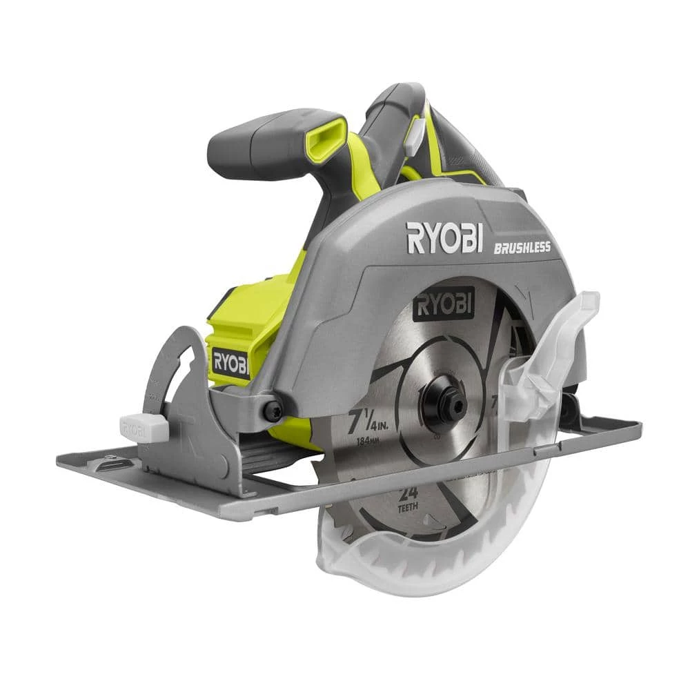 RYOBI ONE+ 18V Brushless Cordless 7-1/4 in. Circular Saw (Tool Only) 5 RYOBI ONE+ 18V Brushless Cordless 7-1/4 in. Circular Saw (Tool Only) - Image 3