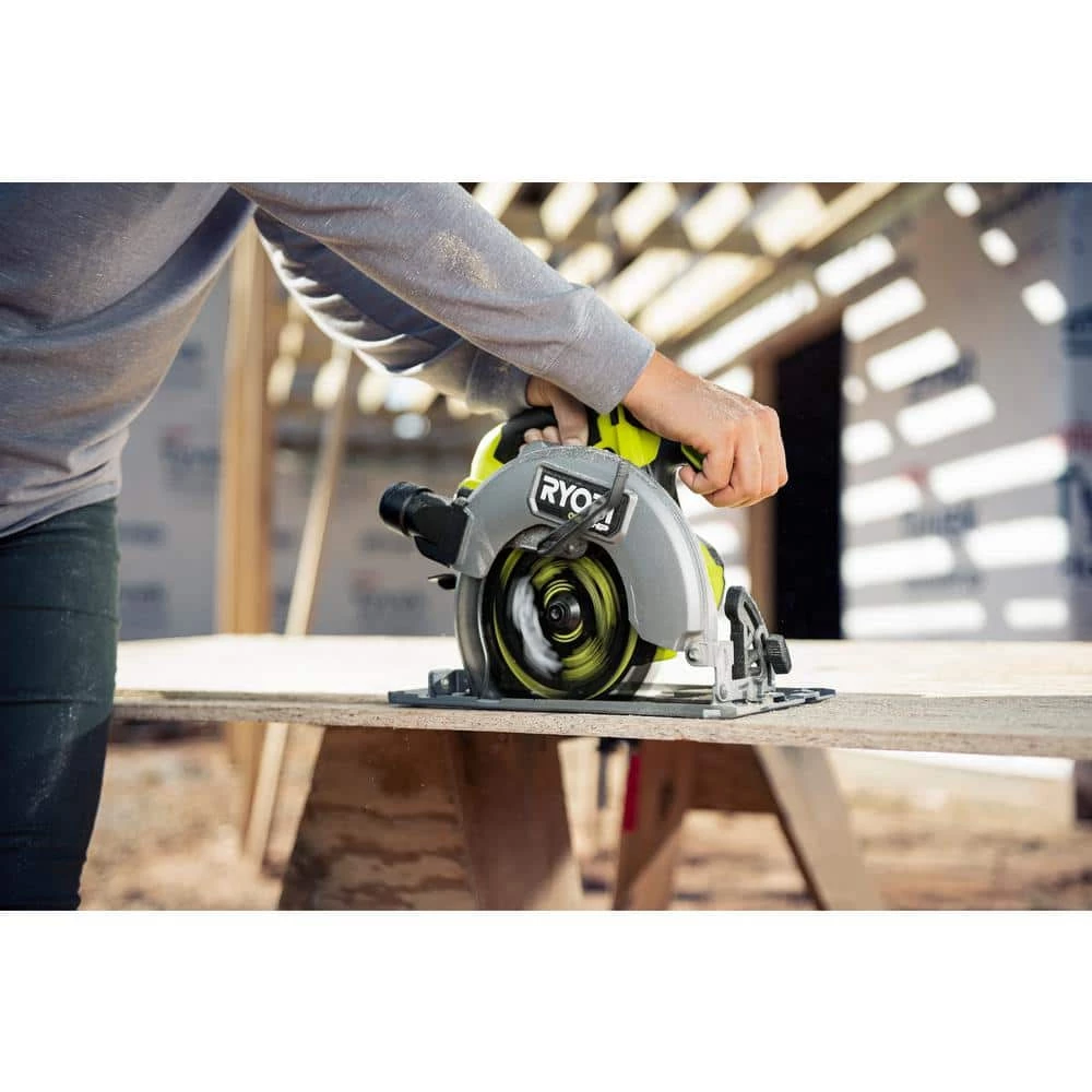 RYOBI ONE+ HP 18V Brushless Cordless 7-1/4 in. Circular Saw (Tool Only) 9 RYOBI ONE+ HP 18V Brushless Cordless 7-1/4 in. Circular Saw (Tool Only) - Image 7