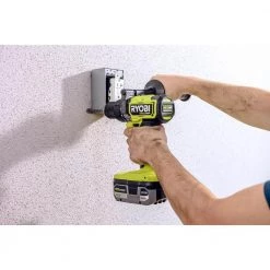 RYOBI ONE+ HP 18V Brushless Cordless 1/2 in. Hammer Drill Kit with (2) 2.0 Ah Batteries, Charger, and Bag -Power Tools Sales Store ryobi hammer drills pblhm101k2 1f 1000