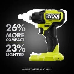 RYOBI ONE+ HP 18V Brushless Cordless Compact 1/4 in. Impact Driver Kit with (2) 1.5 Ah Batteries, Charger and Bag -Power Tools Sales Store ryobi impact drivers psbid01k 1d 1000