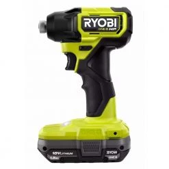 RYOBI ONE+ HP 18V Brushless Cordless Compact 1/4 in. Impact Driver Kit with (2) 1.5 Ah Batteries, Charger and Bag -Power Tools Sales Store ryobi impact drivers psbid01k 66 1000