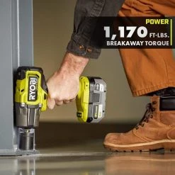 RYOBI ONE+ HP 18V Brushless Cordless 4-Mode 1/2 in. High Torque Impact Wrench (Tool Only) -Power Tools Sales Store ryobi impact wrenches pbliw01b 77 1000