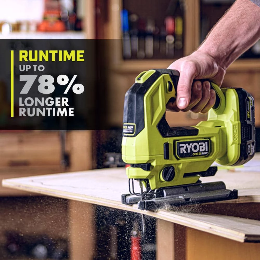 RYOBI ONE+ HP 18V Brushless Cordless Jig Saw (Tool Only) 6 RYOBI ONE+ HP 18V Brushless Cordless Jig Saw (Tool Only) - Image 4