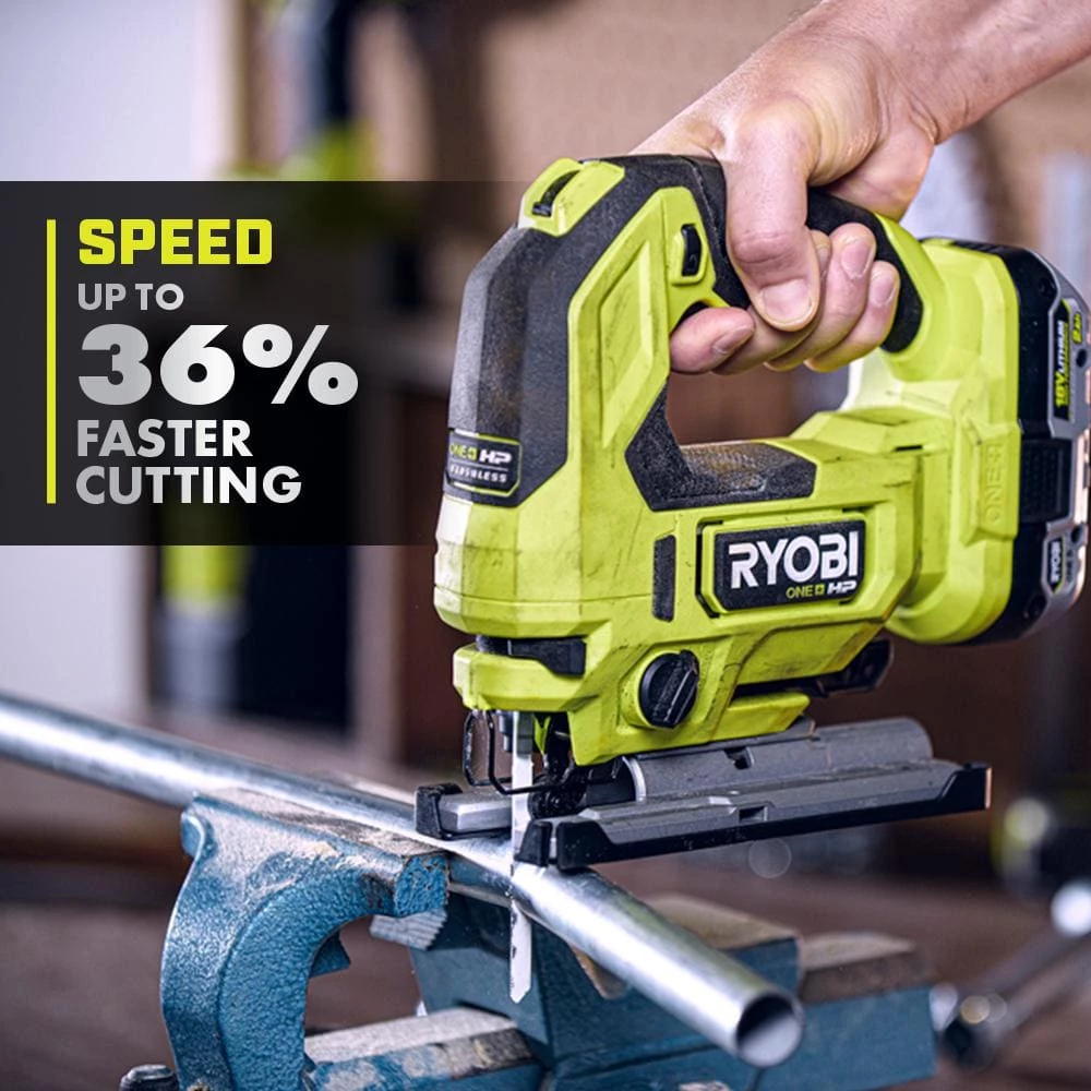 RYOBI ONE+ HP 18V Brushless Cordless Jig Saw (Tool Only) 7 RYOBI ONE+ HP 18V Brushless Cordless Jig Saw (Tool Only) - Image 5