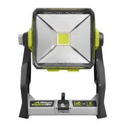RYOBI ONE+ 18V Hybrid 20-Watt LED Work Light (Tool-Only) -Power Tools Sales Store ryobi jobsite lighting p721 4f 1000
