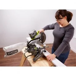 RYOBI ONE+ 18V Lithium-Ion Cordless 7-1/4 in. Compound Miter Saw and Orbital Jig Saw (Tools Only) 19 RYOBI ONE+ 18V Lithium-Ion Cordless 7-1/4 in. Compound Miter Saw and Orbital Jig Saw (Tools Only) -Power Tools Sales Store ryobi miter saws p553 p5231 4f 1000