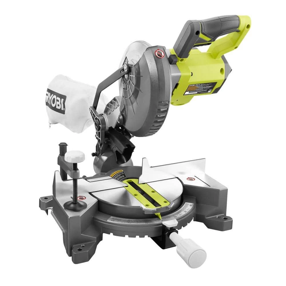 RYOBI ONE+ 18V Lithium-Ion Cordless 7-1/4 in. Compound Miter Saw and Orbital Jig Saw (Tools Only) 5 RYOBI ONE+ 18V Lithium-Ion Cordless 7-1/4 in. Compound Miter Saw and Orbital Jig Saw (Tools Only) - Image 3