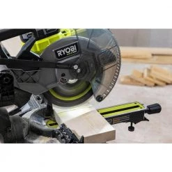 RYOBI ONE+ HP 18V Brushless Cordless 10 in. Sliding Compound Miter Saw Kit with 4.0 Ah HIGH PERFORMANCE Battery and Charger -Power Tools Sales Store ryobi miter saws pblms01k c3 1000