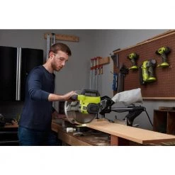 RYOBI 15 Amp 10 in. Corded Sliding Compound Miter Saw with LED Cutline Indicator -Power Tools Sales Store ryobi miter saws tss103 d4 1000