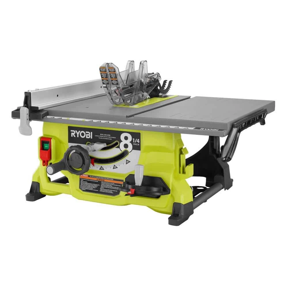 RYOBI 13 Amp 8-1/4 in. Compact Portable Jobsite Table Saw (No Stand) 3 RYOBI 13 Amp 8-1/4 in. Compact Portable Jobsite Table Saw (No Stand)