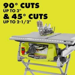RYOBI 15 Amp 10 in. Compact Portable Jobsite Table Saw with Folding Stand -Power Tools Sales Store ryobi portable table saws rts12 a0 1000