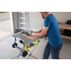 RYOBI 15 Amp 10 in. Expanded Capacity Portable Table Saw With Rolling Stand -Power Tools Sales Store ryobi portable table saws rts23 fa 1000