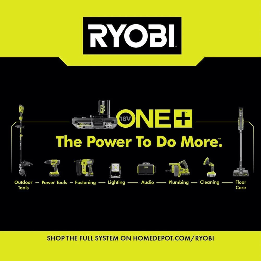 RYOBI ONE+ 18V Cordless 1/2 in. Drill/Driver Kit with (2) 1.5 Ah Batteries and Charger 17 RYOBI ONE+ 18V Cordless 1/2 in. Drill/Driver Kit with (2) 1.5 Ah Batteries and Charger - Image 15