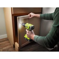 RYOBI ONE+ 18V Lithium-Ion Cordless 4-Tool Combo Kit with (2) Batteries, 18V Charger, and Bag -Power Tools Sales Store ryobi power tool combo kits p1818 44 1000