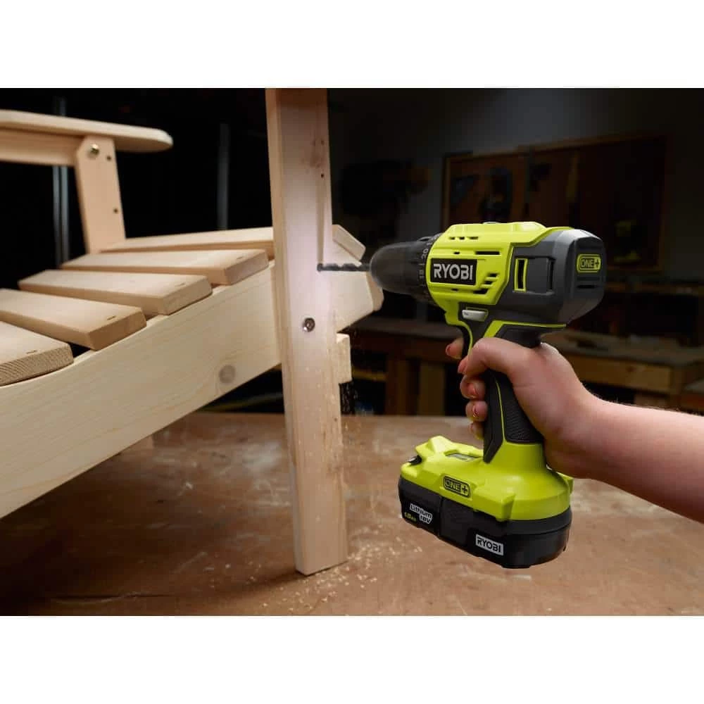 RYOBI ONE+ 18V Lithium-ion Cordless 3-Tool Combo Kit with (1) 4.0 Ah Battery, (1) 1.5 Ah Battery, Charger, and Bag 11 RYOBI ONE+ 18V Lithium-ion Cordless 3-Tool Combo Kit with (1) 4.0 Ah Battery, (1) 1.5 Ah Battery, Charger, and Bag - Image 9