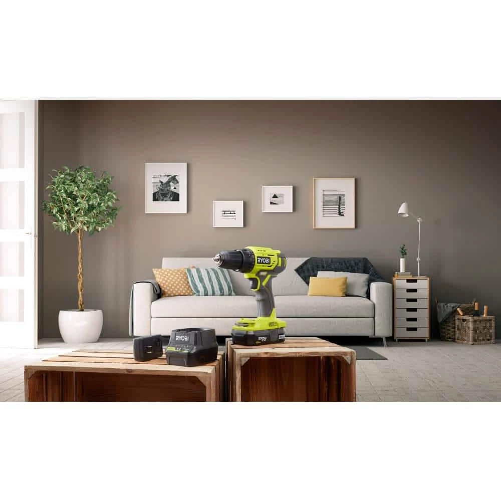 RYOBI ONE+ 18V Lithium-ion Cordless 3-Tool Combo Kit with (1) 4.0 Ah Battery, (1) 1.5 Ah Battery, Charger, and Bag 12 RYOBI ONE+ 18V Lithium-ion Cordless 3-Tool Combo Kit with (1) 4.0 Ah Battery, (1) 1.5 Ah Battery, Charger, and Bag - Image 10