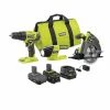 RYOBI ONE+ 18V Lithium-ion Cordless 3-Tool Combo Kit with (1) 4.0 Ah Battery, (1) 1.5 Ah Battery, Charger, and Bag 1 RYOBI ONE+ 18V Lithium-ion Cordless 3-Tool Combo Kit with (1) 4.0 Ah Battery, (1) 1.5 Ah Battery, Charger, and Bag -Power Tools Sales Store ryobi power tool combo kits pck101kn 64 1000