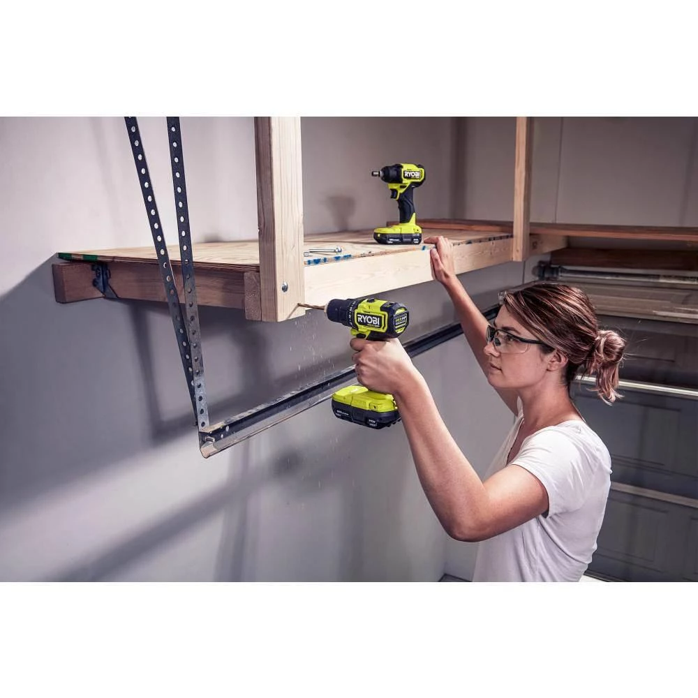 RYOBI ONE+ HP 18V Brushless Cordless Compact 1/2 in. Drill/Driver, Impact Driver, Cut-Off Tool, (2) Batteries, Charger, Bag 13 RYOBI ONE+ HP 18V Brushless Cordless Compact 1/2 in. Drill/Driver, Impact Driver, Cut-Off Tool, (2) Batteries, Charger, Bag - Image 11