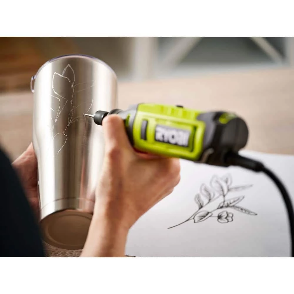 RYOBI 1.4 Amp Corded Rotary Tool 8 RYOBI 1.4 Amp Corded Rotary Tool - Image 6
