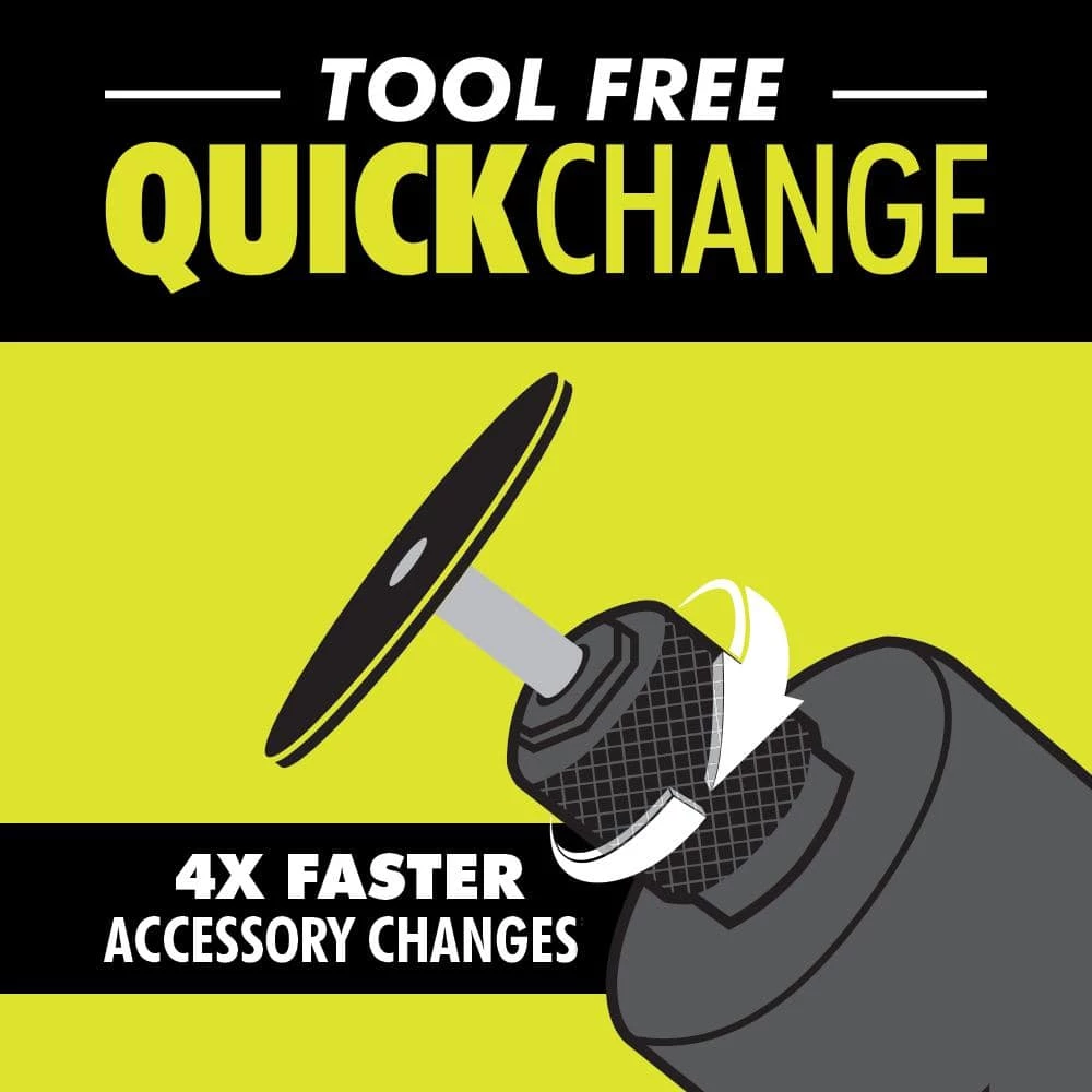 RYOBI 1.4 Amp Corded Rotary Tool 4 RYOBI 1.4 Amp Corded Rotary Tool - Image 2